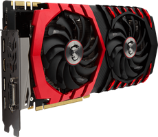 ремонт видеокарты Msi Gtx 1080